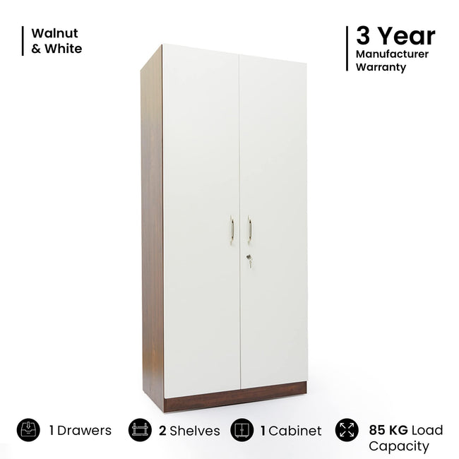 Arthur 2-Door Wardrobe furniture Green Soul Ergonomics   