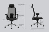 Green Soul Cosmos Pro High Back Premium Office Chairs Efficient Chairs Green Soul Ergonomics   