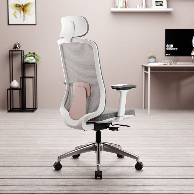 Green Soul Renewed Cosmos Pro Green High Back Premium Office Chair Renewed Green Soul Ergonomics Salmon Pink  