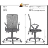 Green Soul Seoul Mid Back Basic Chair Basics Green Soul Ergonomics   