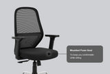 Green Soul Eva Mid Back Mesh Premium Office Chair Efficient Chairs Green Soul Ergonomics   
