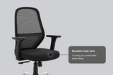 Green Soul Eva Mid Back Mesh Premium Office Chair