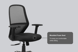 Green Soul Eva Mid Back Mesh Premium Office Chair Efficient Chairs Green Soul Ergonomics   