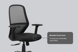 Green Soul Eva Mid Back Mesh Premium Office Chair