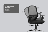 Green Soul Eva Mid Back Mesh Premium Office Chair Efficient Chairs Green Soul Ergonomics   