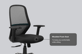 Green Soul Eva Mid Back Mesh Premium Office Chair Efficient Chairs Green Soul Ergonomics   
