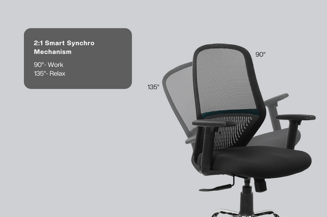 Green Soul Eva Mid Back Mesh Premium Office Chair Efficient Chairs Green Soul Ergonomics   