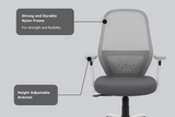 Green Soul Eva Mid Back Mesh Premium Office Chair Efficient Chairs Green Soul Ergonomics   