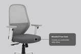 Green Soul Eva Mid Back Mesh Premium Office Chair Efficient Chairs Green Soul Ergonomics   