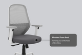 Green Soul Eva Mid Back Mesh Premium Office Chair