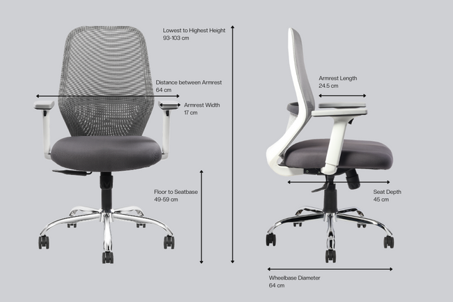 Green Soul Eva Mid Back Mesh Premium Office Chair Efficient Chairs Green Soul Ergonomics   