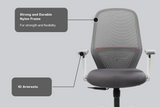 Green Soul Eva Mid Back Mesh Premium Office Chair