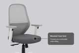 Green Soul Eva Mid Back Mesh Premium Office Chair