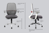 Green Soul Eva Mid Back Mesh Premium Office Chair Efficient Chairs Green Soul Ergonomics   