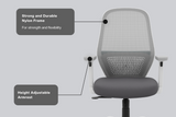 Green Soul Eva Mid Back Mesh Premium Office Chair Efficient Chairs Green Soul Ergonomics   