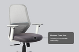 Green Soul Eva Mid Back Mesh Premium Office Chair Efficient Chairs Green Soul Ergonomics   