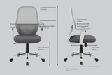 Green Soul Eva Mid Back Mesh Premium Office Chair Efficient Chairs Green Soul Ergonomics   