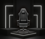Green Soul Ghost Gaming Chair With Integrated Footrest Gaming Chair Green Soul Ergonomics   