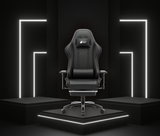 Green Soul Ghost Gaming Chair With Integrated Footrest