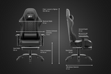 Green Soul Ghost Gaming Chair With Integrated Footrest Gaming Chair Green Soul Ergonomics   
