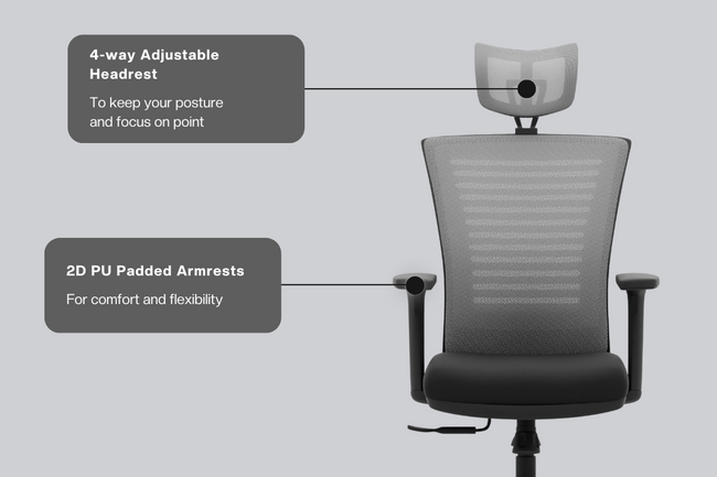 Green Soul Renewed Inspire High Back Mesh Office Chair Renewed Green Soul Ergonomics   