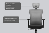 Green Soul Renewed Inspire High Back Mesh Office Chair Renewed Green Soul Ergonomics   