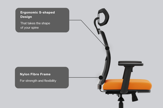 Green Soul Renewed Inspire High Back Mesh Office Chair Renewed Green Soul Ergonomics   