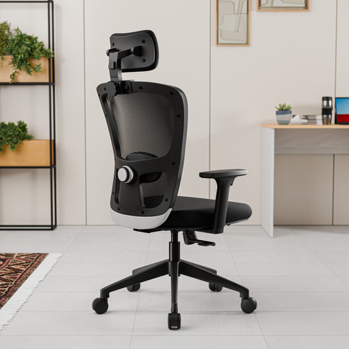 Green Soul Renewed Jupiter Go High Back Mesh Office Chair Black