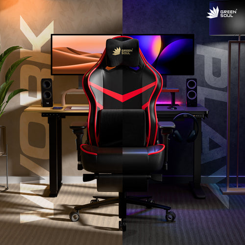 Green Soul Monster Pro Gaming Chair with Ventilated Seats