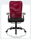 Green Soul Seoul Mid Back Basic Chair Basics Green Soul Ergonomics maroon  