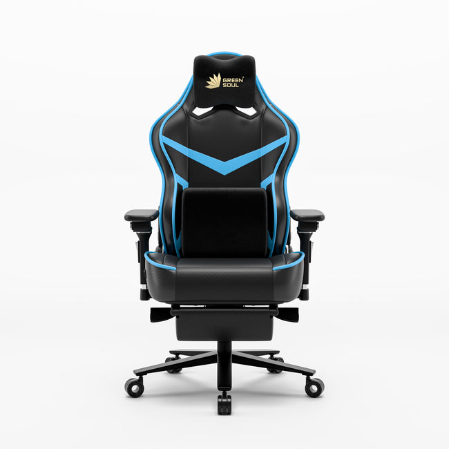Monster Pro Gaming Chair with Ventilated Seats, Massager, ErgoCurve Legrest & 6D Armrests