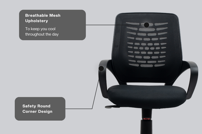Green Soul Nova Mid Back Basic Chair Basics Green Soul Ergonomics   