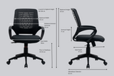 Green Soul Nova Mid Back Basic Chair Basics Green Soul Ergonomics   