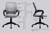 Green Soul Nova Mid Back Basic Chair Basics Green Soul Ergonomics   