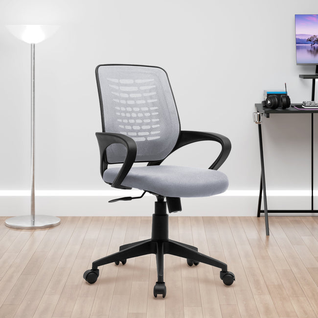 Green Soul Nova Mid Back Basic Chair Basics Green Soul Ergonomics Grey  