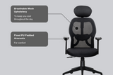 Green Soul New York Go High Back Mesh Office Chair Efficient Chairs Green Soul Ergonomics   