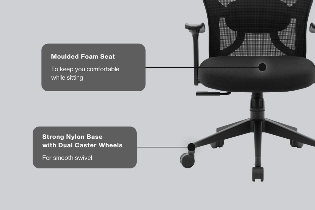 Buy New York High Back Mesh Office Chair Online GreenSoul
