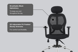 Green Soul New York Superb High Back Mesh Office Chair Efficient Chairs Green Soul Ergonomics   