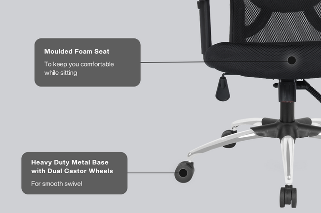 Green Soul New York Superb High Back Mesh Office Chair Efficient Chairs Green Soul Ergonomics   