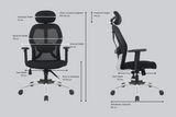 Green Soul New York Superb High Back Mesh Office Chair Efficient Chairs Green Soul Ergonomics   