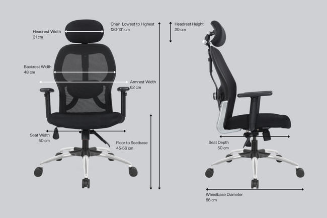 Green Soul Renewed New York Superb High Back Mesh Office Chair Renewed Green Soul Ergonomics   