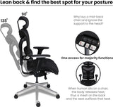 Green Soul Renewed New York Health High Back Mesh Office Chair