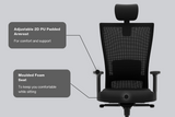 Green Soul Primus High Back Office Chair Office Chairs Green Soul Ergonomics   