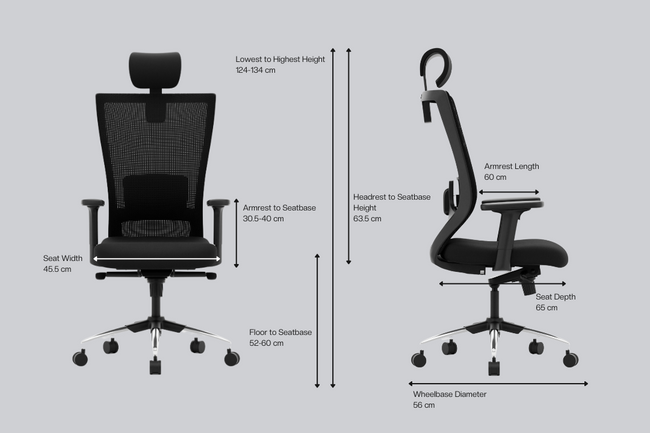 Green Soul Primus High Back Office Chair Office Chairs Green Soul Ergonomics   