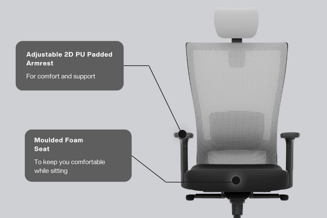 Green Soul Primus High Back Office Chair Office Chairs Green Soul Ergonomics   