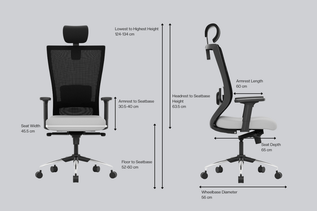 Green Soul Primus High Back Office Chair Office Chairs Green Soul Ergonomics   