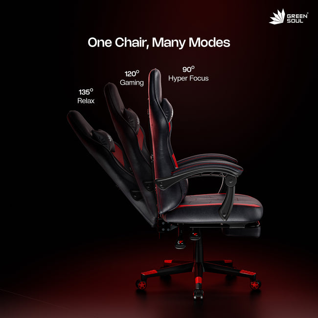 Green Soul Renewed Blade Ergonomic Gaming Chair | Multi-Functional Computer Chair