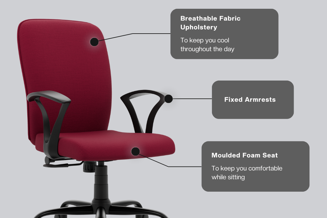 Green Soul Renewed Seoul-X Basic Chair Renewed Green Soul Ergonomics   