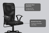Green Soul Seoul Mid Back Basic Chair Basics Green Soul Ergonomics   