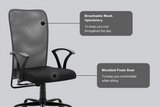 Green Soul Seoul Mid Back Basic Chair Basics Green Soul Ergonomics   